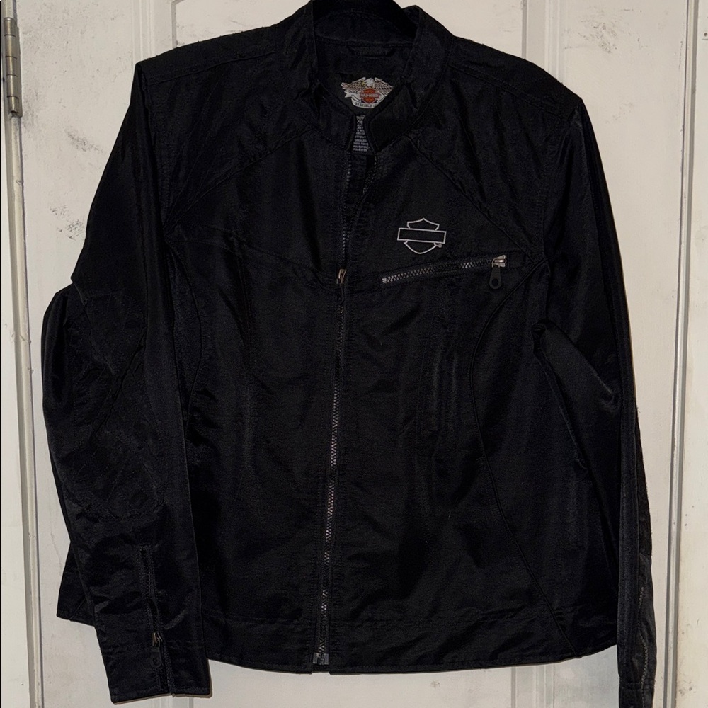 Harley-Davidson Official Women’s Rider Black Lightweight Jacket